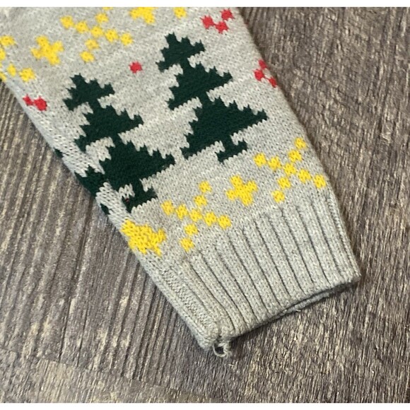 Pokémon Pikachu Ugly Christmas Sweater Kids 5-6 Years Old Holiday Snow Flake - Picture 10 of 10